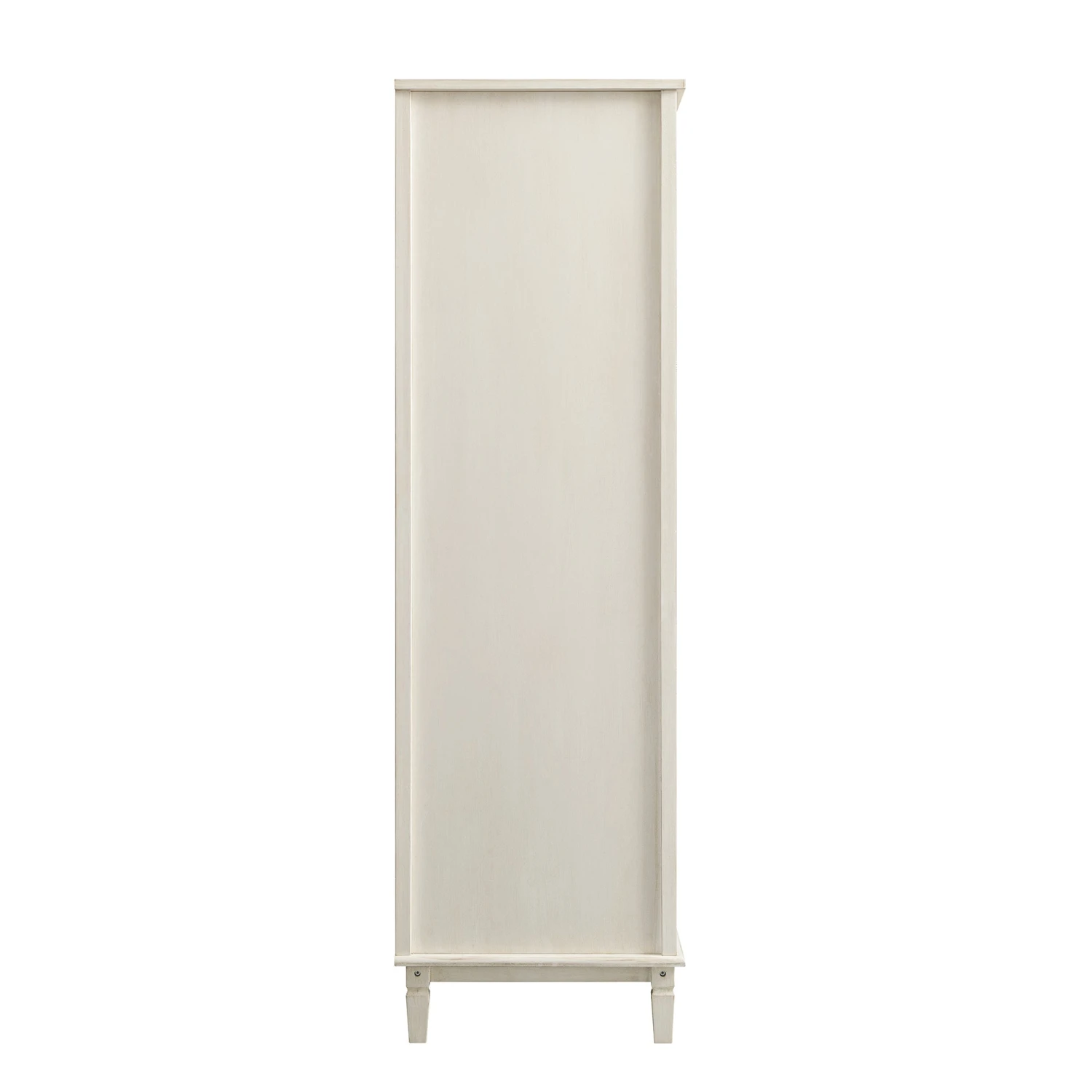 Chantilly Whitewashed Carved Triple Wardrobe 12 Chantilly Whitewashed Carved Triple Wardrobe - Image 12