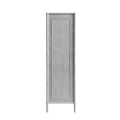 Elstowe Faux Bamboo Double Wardrobe, Warm Grey 26 Elstowe Faux Bamboo Double Wardrobe, Warm Grey -Daals Store XXWARD 068 GREY WB5