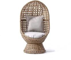 Nerida Natural Rattan Swivel Cocoon Chair β Hand-Woven Egg Chair with Deep-Fill Cushions 14 Nerida Natural Rattan Swivel Cocoon Chair β Hand-Woven Egg Chair with Deep-Fill Cushions -Daals Store YSYG 003 NATURAL WB1