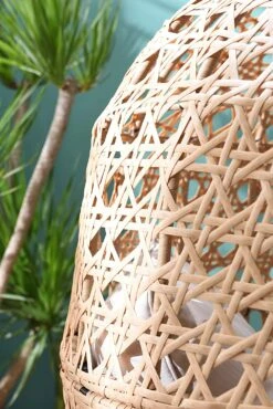 Nerida Natural Rattan Swivel Cocoon Chair β Hand-Woven Egg Chair with Deep-Fill Cushions 12 Nerida Natural Rattan Swivel Cocoon Chair β Hand-Woven Egg Chair with Deep-Fill Cushions -Daals Store YSYG 003 NATURAL scene4