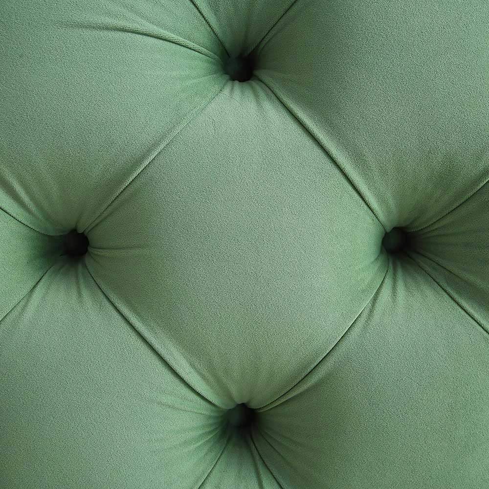 Leamington Deep-Buttoned Upholstered Bed, Meadow Green Velvet 13 Leamington Deep-Buttoned Upholstered Bed, Meadow Green Velvet - Image 13