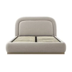 Luella Upholstered Wooden Plinth Base Storage Bed, Sand Fabric 26 Luella Upholstered Wooden Plinth Base Storage Bed, Sand Fabric -Daals Store ZX 1151 SAND FAB WB1