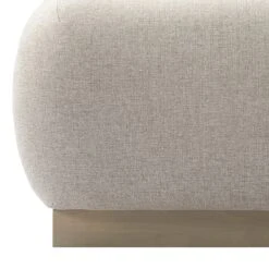 Luella Upholstered Wooden Plinth Base Storage Bed, Sand Fabric 36 Luella Upholstered Wooden Plinth Base Storage Bed, Sand Fabric -Daals Store ZX 1151 SAND FAB detail5