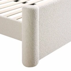 Galerie Beige Boucle Pillar Upholstered Bed 23 Galerie Beige Boucle Pillar Upholstered Bed -Daals Store ZX 2180 BEIGE BOUCLE detail2