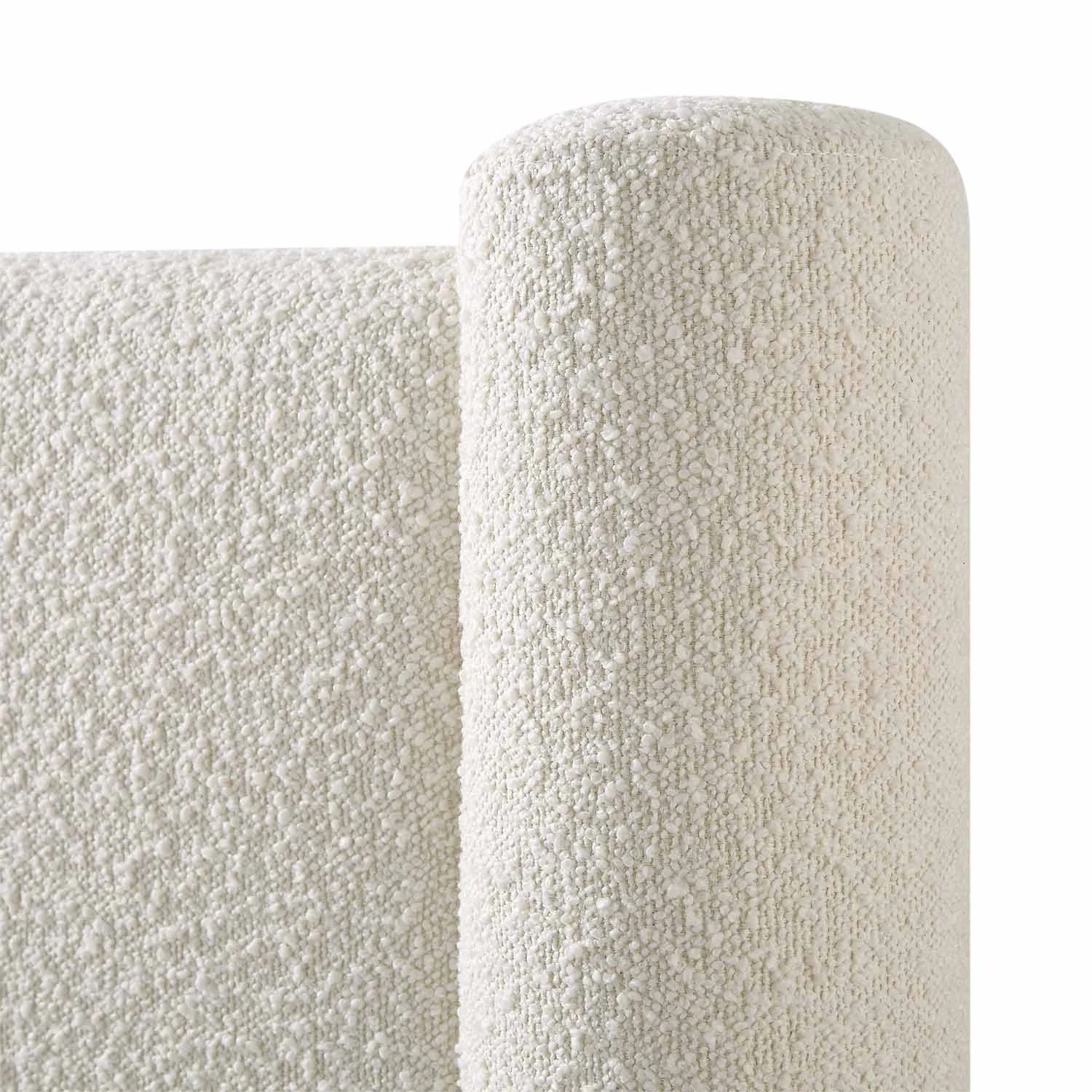 Galerie Beige Boucle Pillar Upholstered Bed 12 Galerie Beige Boucle Pillar Upholstered Bed - Image 12