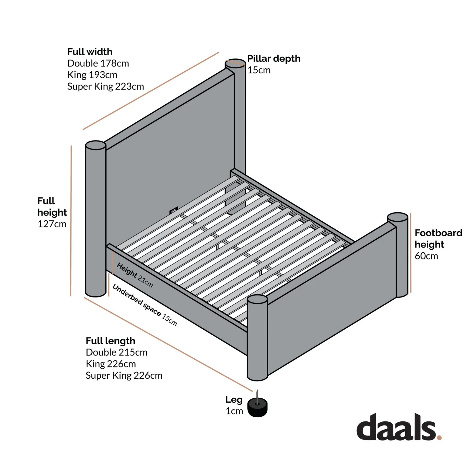 Galerie Beige Boucle Pillar Upholstered Bed 6 Galerie Beige Boucle Pillar Upholstered Bed - Image 6