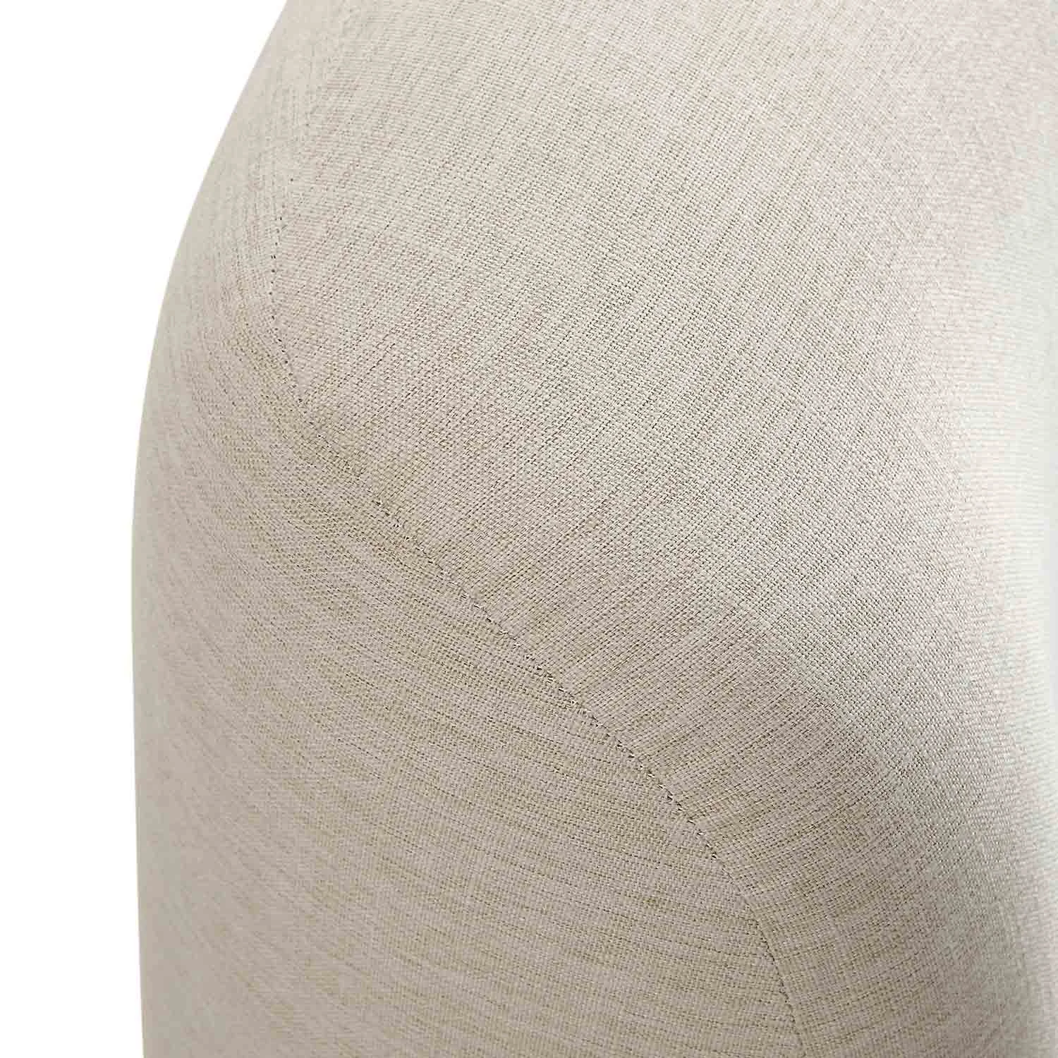 Constance Winged Headboard Ottoman Storage Bed, Beige Linen 15 Constance Winged Headboard Ottoman Storage Bed, Beige Linen - Image 15