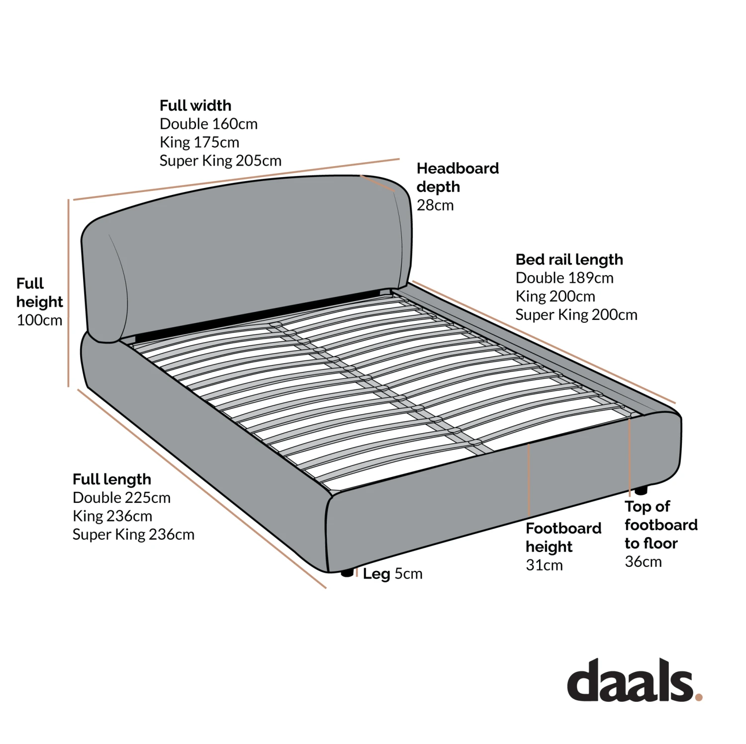 Constance Winged Headboard Ottoman Storage Bed, Light Taupe Boucle 9 Constance Winged Headboard Ottoman Storage Bed, Light Taupe Boucle - Image 9