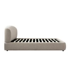 Constance Winged Headboard Ottoman Storage Bed, Light Taupe Boucle 26 Constance Winged Headboard Ottoman Storage Bed, Light Taupe Boucle -Daals Store ZX 2182 TAUPE BOU WB4