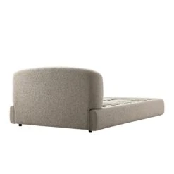 Constance Winged Headboard Ottoman Storage Bed, Light Taupe Boucle 27 Constance Winged Headboard Ottoman Storage Bed, Light Taupe Boucle -Daals Store ZX 2182 TAUPE BOU WB5