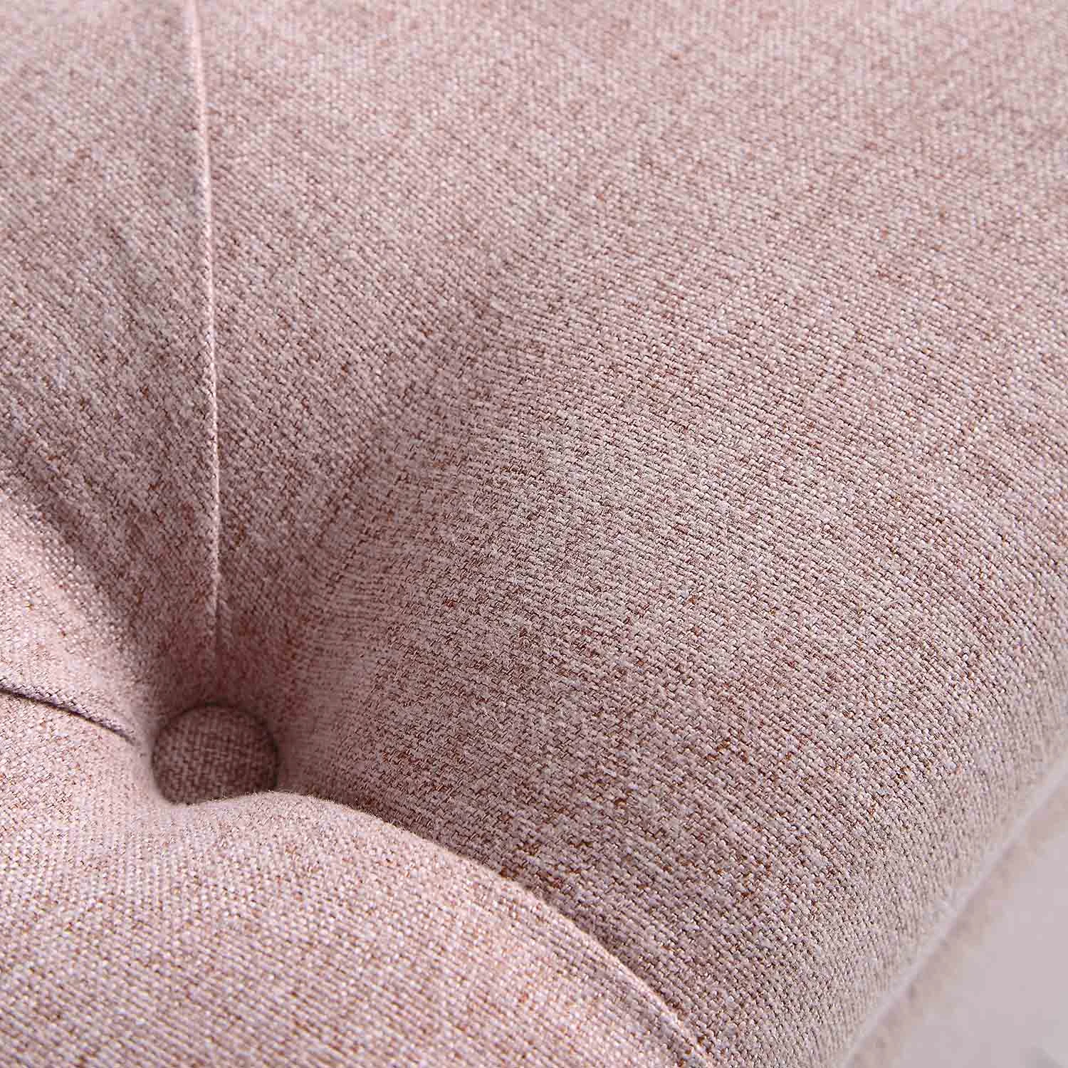 Leamington Deep-Buttoned Ottoman Storage Bench, Rosewater Pink Fabric 10 Leamington Deep-Buttoned Ottoman Storage Bench, Rosewater Pink Fabric - Image 10