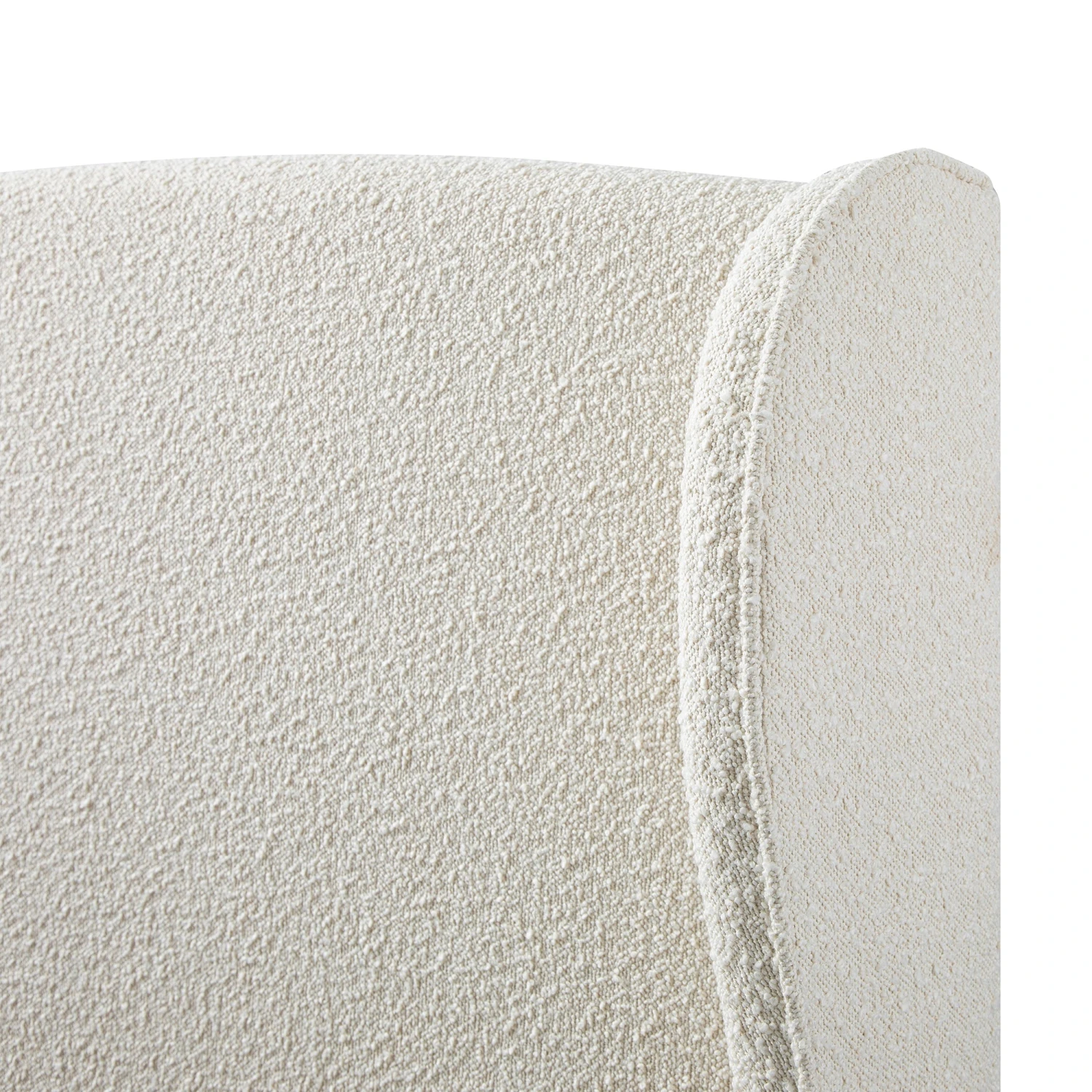 Kimberly Winged Upholstered Storage Bed, Ecru Boucle 15 Kimberly Winged Upholstered Storage Bed, Ecru Boucle - Image 15