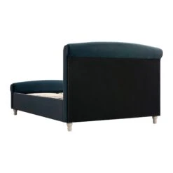 Porchester Ottoman Storage Sleigh Bed, Aegean Blue Velvet -Daals Store ZX 2216 AEGEAN VEL WB6