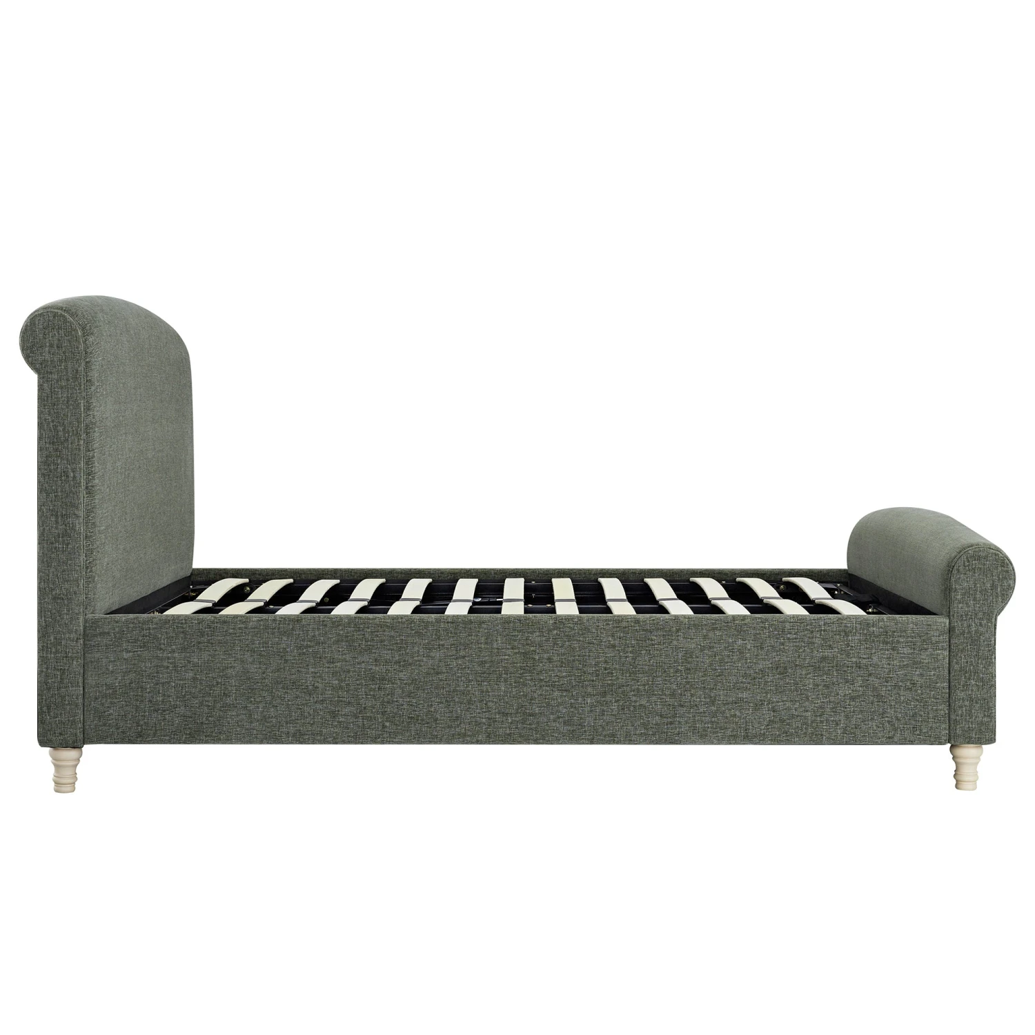 Porchester Ottoman Storage Sleigh Bed, Forest Green Chenille 14 Porchester Ottoman Storage Sleigh Bed, Forest Green Chenille - Image 14