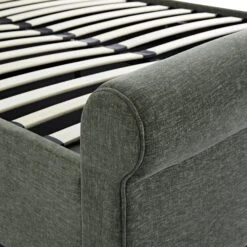 Porchester Ottoman Storage Sleigh Bed, Forest Green Chenille 37 Porchester Ottoman Storage Sleigh Bed, Forest Green Chenille -Daals Store ZX 2216 FORGREEN CHEN detail3