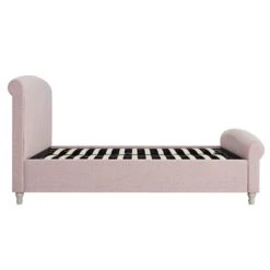 Porchester Ottoman Storage Sleigh Bed, Rosewater Pink Fabric 31 Porchester Ottoman Storage Sleigh Bed, Rosewater Pink Fabric -Daals Store ZX 2216 PINK FAB WB4