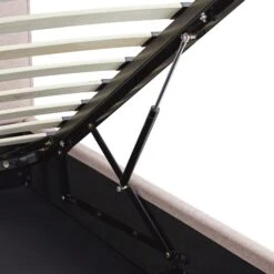 Porchester Ottoman Storage Sleigh Bed, Rosewater Pink Fabric 35 Porchester Ottoman Storage Sleigh Bed, Rosewater Pink Fabric -Daals Store ZX 2216 PINK FAB detail2