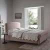 Porchester Ottoman Storage Sleigh Bed, Rosewater Pink Fabric 32 Porchester Ottoman Storage Sleigh Bed, Rosewater Pink Fabric -Daals Store ZX 2216 PINK FAB main